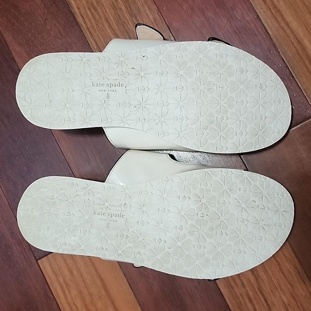 Kate Spade Rhodes Spring Summer Slide Sandals Vacation Beach Size 8 B - Picture 9 of 13